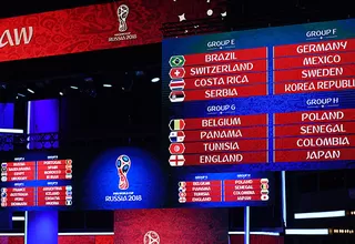 Rusia 2018: conoce los ocho grupos del Mundial