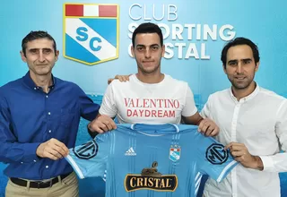 Sporting Cristal presentó oficialmente al arquero Alejandro Duarte