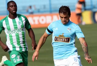 Cristal cayó 2-1 ante Atlético Nacional en un amistoso pensando en la final