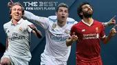 The Best: Cristiano, Modric y Salah finalistas al premio mejor futbolista del año - Noticias de luka-modric