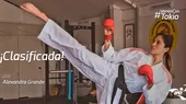 Karateca peruana Alexandra Grande clasificó a los Juegos Olímpicos de Tokio - Noticias de alexandra-ames