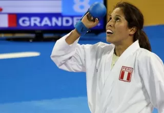 Toronto 2015: Alexandra Grande ganó medalla de oro en karate