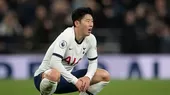 Tottenham pierde al surcoreano Son varias semanas por fractura en un brazo - Noticias de heung-min-son