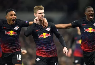 RB Leipzig derrotó 1-0 al Tottenham en Londres por la Champions League