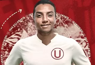 Universitario oficializó la contratación del atacante Joao Villamarín