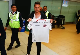 Universitario: Germán Denis llegó a Lima y prometió muchos goles a los hinchas