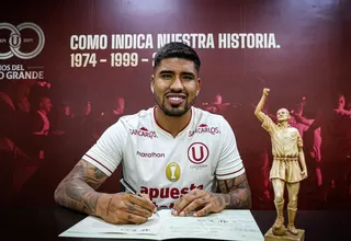 Universitario oficializó a Paolo Reyna como su fichaje