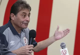Roberto Chale firmó contrato y sigue siendo técnico de Universitario