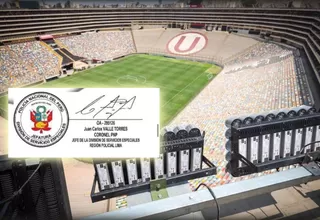 PNP solicitó reconsiderar decisión de jugar sin público el Universitario vs Cristal