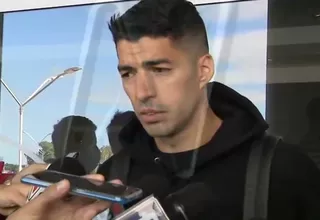 Uruguay vs. Perú: Luis Suárez llegó a Montevideo y habló sobre la 'Bicolor'