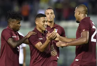 Venezuela venció 2-0 a Trinidad y Tobago en amistoso de fecha FIFA