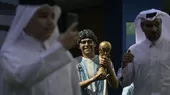 [VIDEO] En Qatar realizan homenaje a Maradona a dos años de su fallecimiento - Noticias de simone-biles