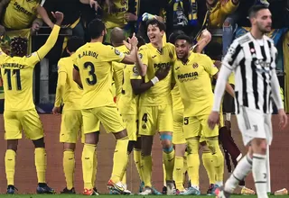 Villarreal goleó 3-0 a la Juventus y avanzó a los cuartos de Champions