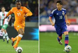 En vivo: Costa de Marfil y Japón hacen su debut en Brasil 2014