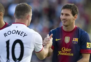 Wayne Rooney: "A pesar de mi amistad con Cristiano, me quedo con Messi"