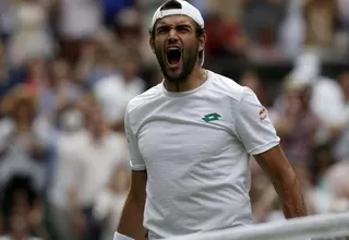 Matteo Berrettini derrotó a Hubert Hurkacz y accedió a la final de Wimbledon