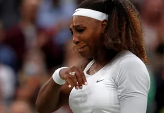 Wimbledon: Serena Williams se retiró del Grand Slam por lesión