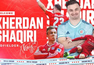 MLS: Chicago Fire fichó al atacante suizo Xherdan Shaqiri