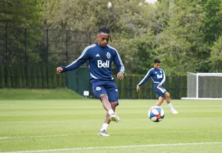 Yordy Reyna cumplió cuarentena y volvió a entrenar con los Whitecaps