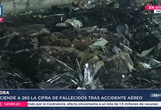 Accidente de avión en India deja más de 260 muertos