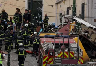Accidente de funicular en Lisboa deja 15 muertos y 18 heridos