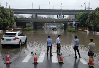 Al menos 28 muertos o desaparecidos por intensas lluvias en China