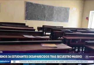 Al menos 36 estudiantes desaparecidos tras secuestro masivo en Nigeria