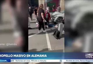 Alemania: Dos fallecidos tras atropello masivo en zona peatonal