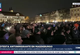 Alemania: Protesta antiinmigrante tras atropello múltiple