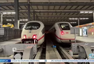 Alemania: suspenden todo el servicio de trenes por falla informática