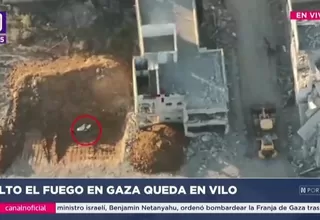 Alto el fuego en Gaza se debilita tras nuevos ataques