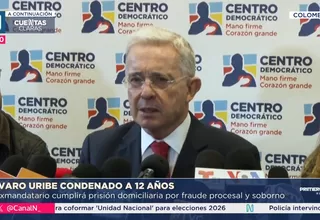 Expresidente Álvaro Uribe es sentenciado a 12 años de prisión por fraude y soborno