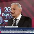 Andr&eacute;s L&oacute;pez Obrador anunci&oacute; reuni&oacute;n con presidentes de Brasil y Colombia por crisis en Venezuela