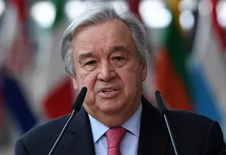 Guterres: El mundo debe unirse para combatir "la amenaza terrorista" en Afganistán