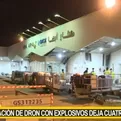 Arabia Saudita: Interceptación de un dron con explosivos dejó cuatro heridos