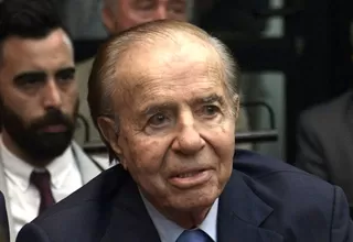 Condenan a expresidente de Argentina Carlos Menem a 3 años y 9 meses de prisión