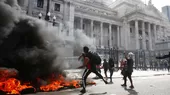 Argentina: Violentas protestas en el Congreso por acuerdo con FMI - Noticias de argentina