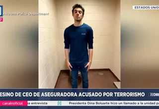 Asesino de CEO acusado de asesinato como "acto de terrorismo"