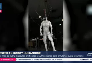 Así es Protoclone, el robot humanoide con cuerpo artificial