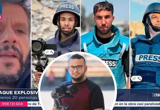 Ataque en Gaza deja 20 muertos, incluidos cinco periodistas