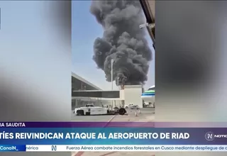 Ataque de hutíes en aeropuerto de Riad deja 14 muertos y heridos