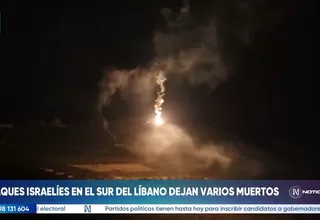 Ataque de Israel en Líbano dejó al menos 18 muertos
