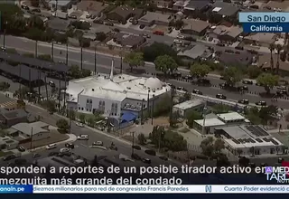 Ataque en mezquita de San Diego deja cinco personas muertas