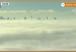 Australia: Extraña niebla en Sydney