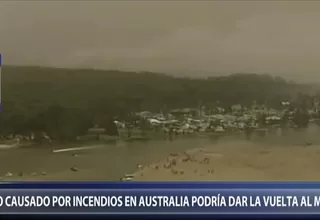 Australia: Humo causado por los incendios podría dar la vuelta al mundo