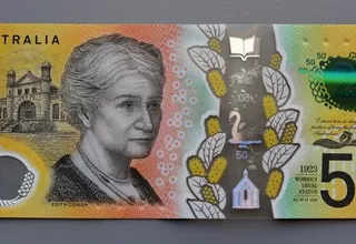 Australia imprimió billetes de 50 dólares con faltas ortográficas