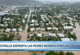 Australia: inundaciones traen cocodrilos a las calles