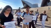 Australia: peruanos piden en Sídney que el indulto a Fujimori sea anulado - Noticias de sidney