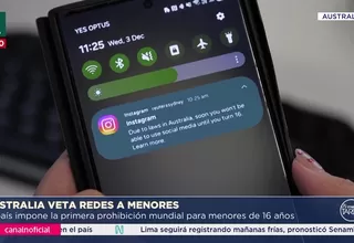 Australia prohíbe redes sociales a menores de 16 años
