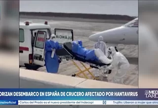 Autorizan desembarco en España de crucero afectado por hantavirus